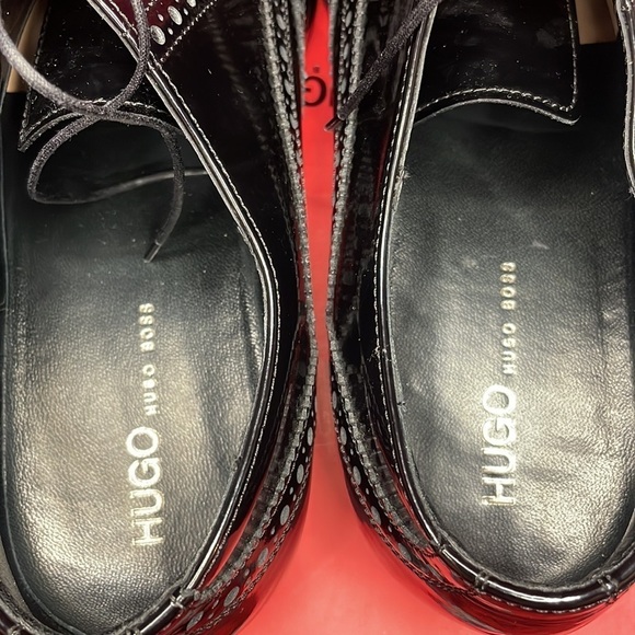 Hugo Boss Pier Leather Dress  Shoes , Size EU42/US 9⭐️ - Picture 5 of 6